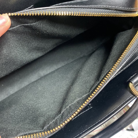 **SOLD** Lillie Carryall in signature canvas Gold brown black - Picture 11 of 14